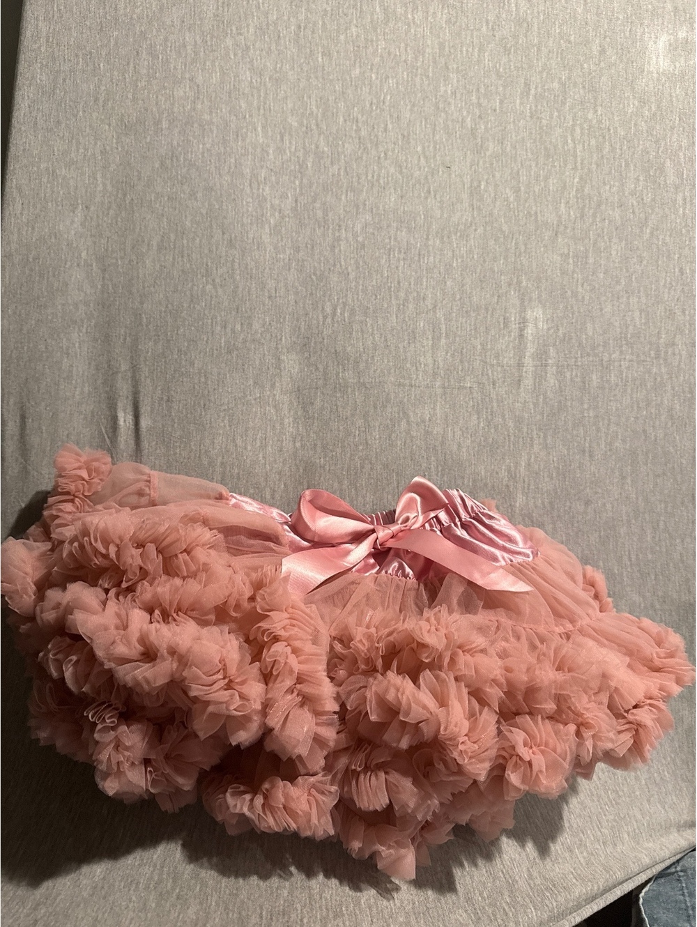 Custom one year cake smash full tutu. Stretchy waist